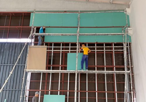 Organize Sanayi Fabrika Bölme Duvar ve Yalıtım Uygulaması